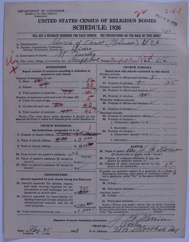 Scan of Church of Christ (Holiness) U.S.A.: 22