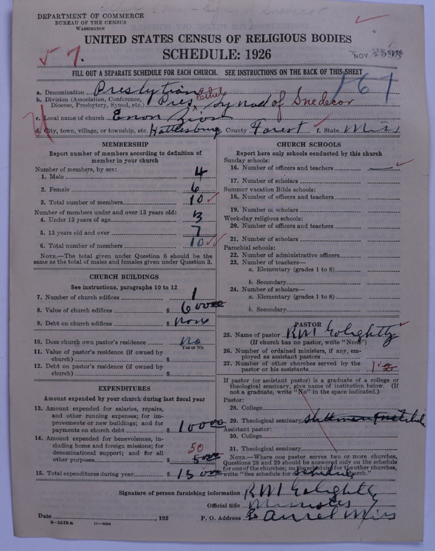 Scan of Presbyterian Church in the United States: 2593