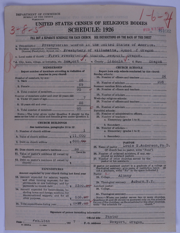 Scan of Presbyterian Church in the United States of America: 8492