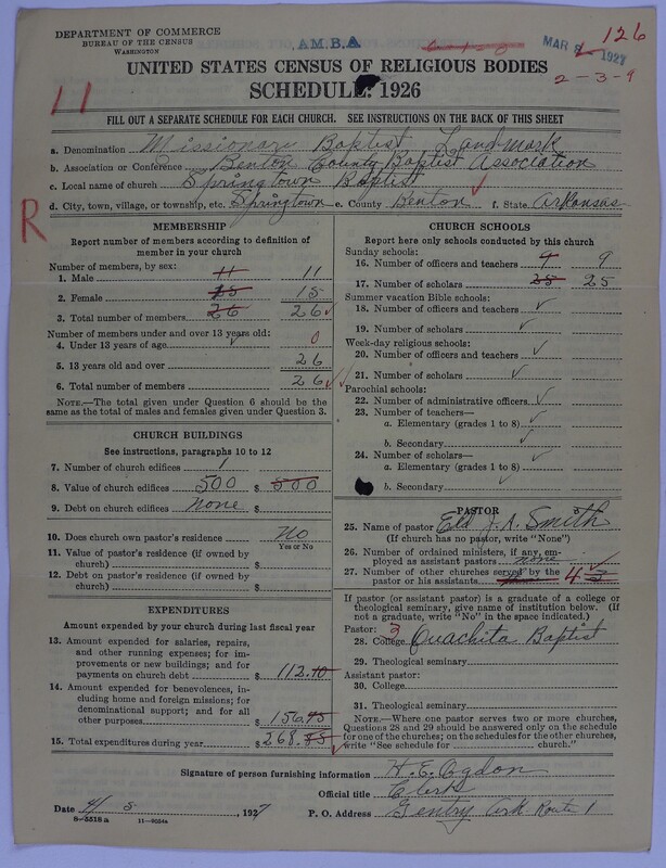 Scan of Landmark Baptist of America: 126