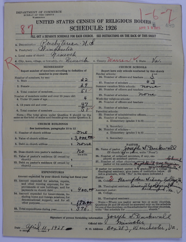 Scan of Presbyterian Church in the United States: 489