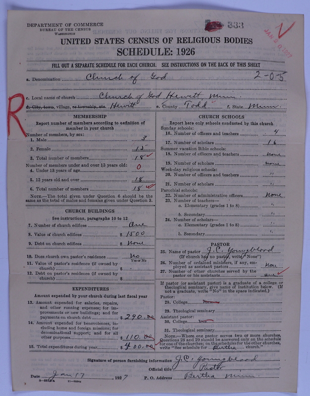 Scan of Church of God (Headquarters, Anderson, Ind.): 333