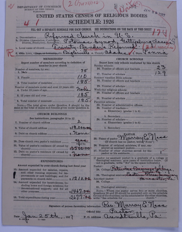 Scan of Reformed Church in the United States: 54