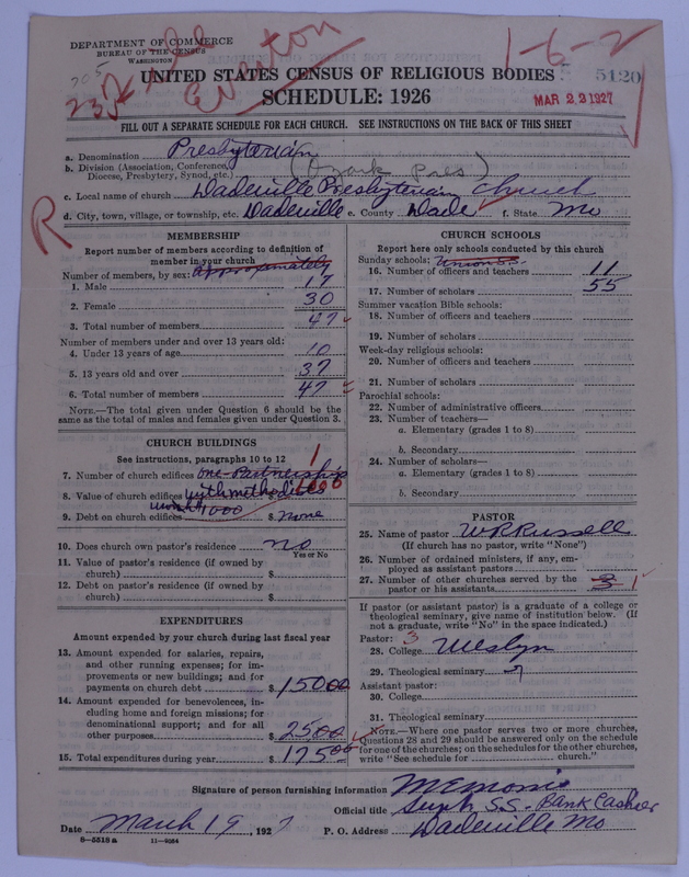Scan of Presbyterian Church in the United States of America: 5120