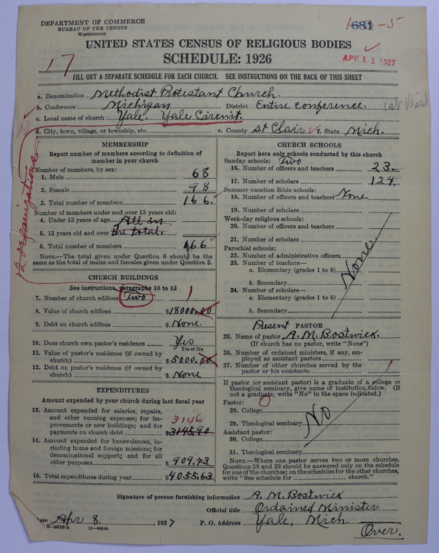 Scan of Methodist Protestant Church: 681