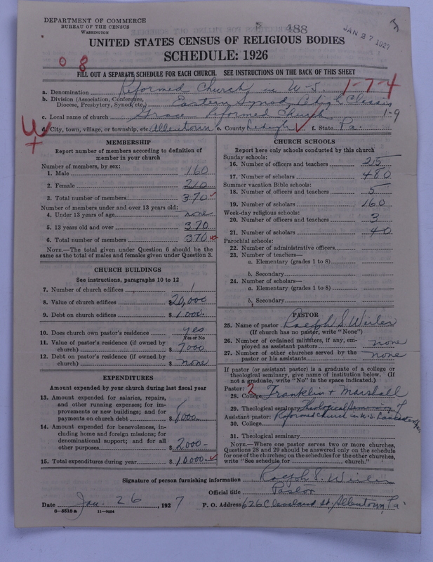 Scan of Reformed Church in the United States: 490