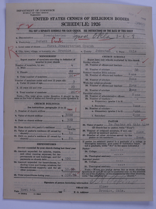 Scan of Presbyterian Church in the United States: 3069