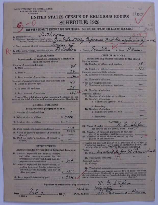 Scan of United Lutheran Church in America: 1037