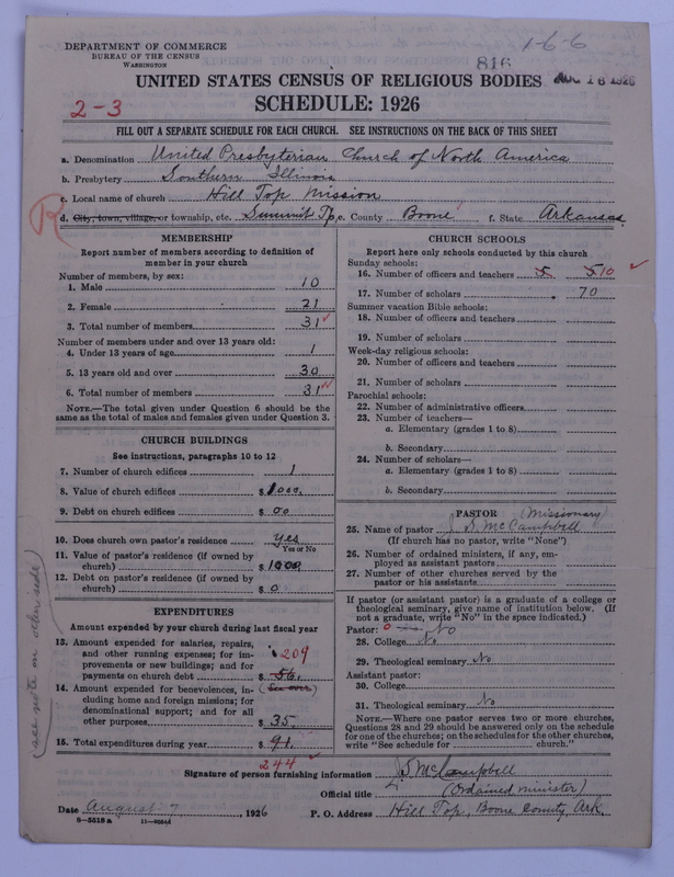 Scan of United Presbyterian Church of North America: 816