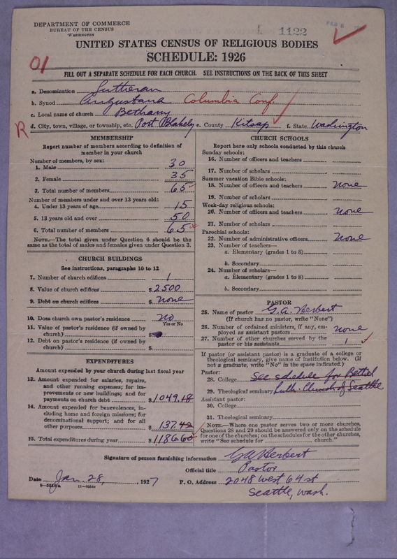 Scan of Evangelical Lutheran Augustana Synod of North America: 1122
