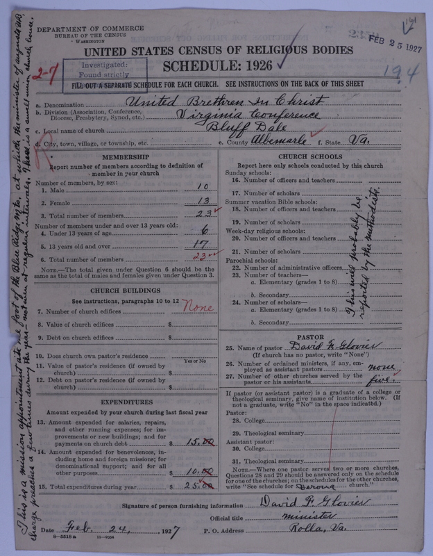 Scan of Church of the United Brethren in Christ: 2359
