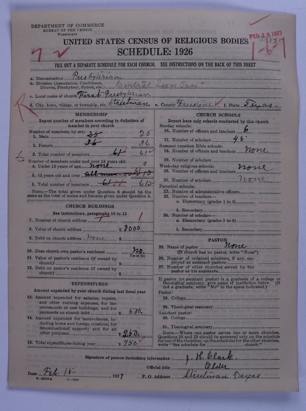 Scan of Presbyterian Church in the United States: 3211