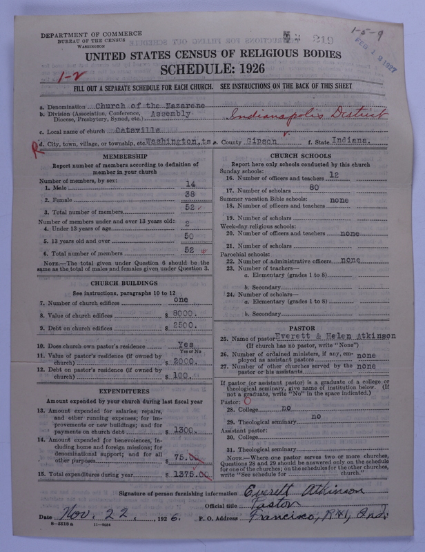 Scan of Church of the Nazarene: 219