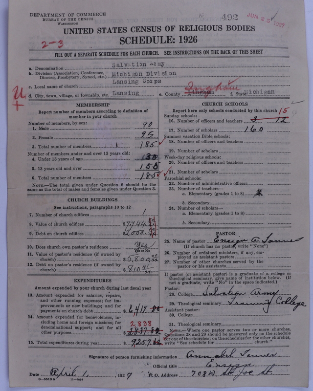 Scan of Salvation Army: 492