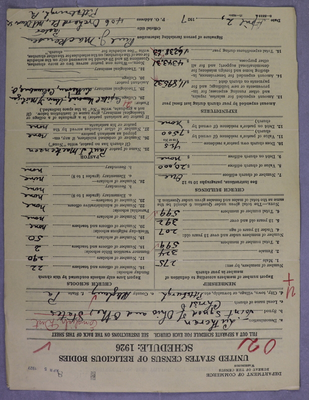 Scan of Synod of the Reformed Presbyterian Church of North America: 8