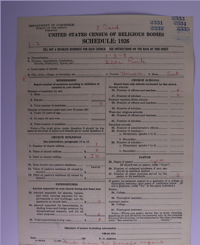 Scan of Methodist Episcopal Church, South: 2332
