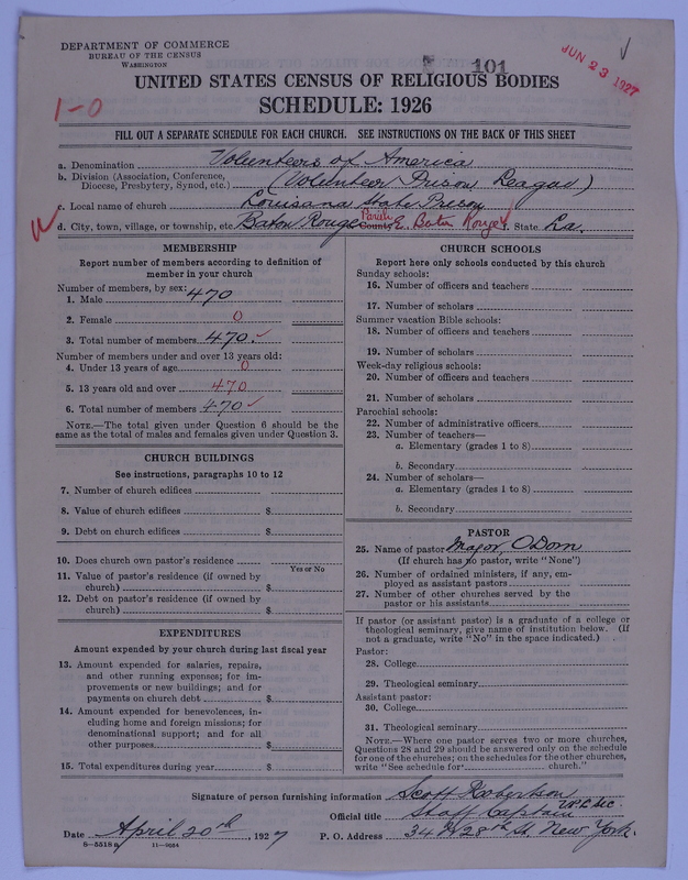Scan of Volunteers of America: 101