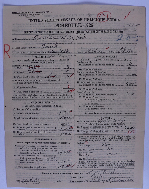 Scan of Church of God (Headquarters, Anderson, Ind.): 121