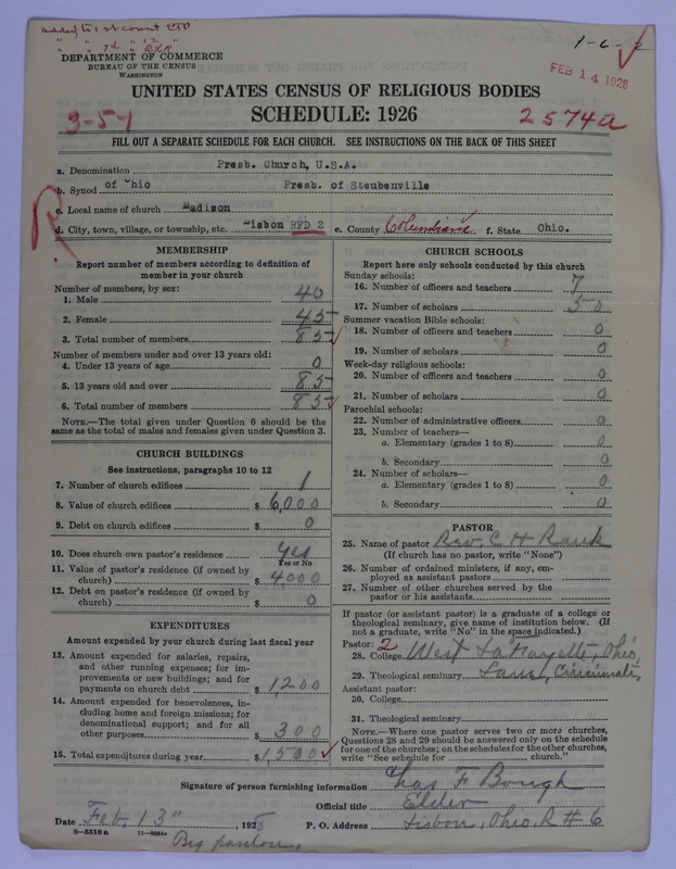 Scan of Presbyterian Church in the United States of America: 2674a