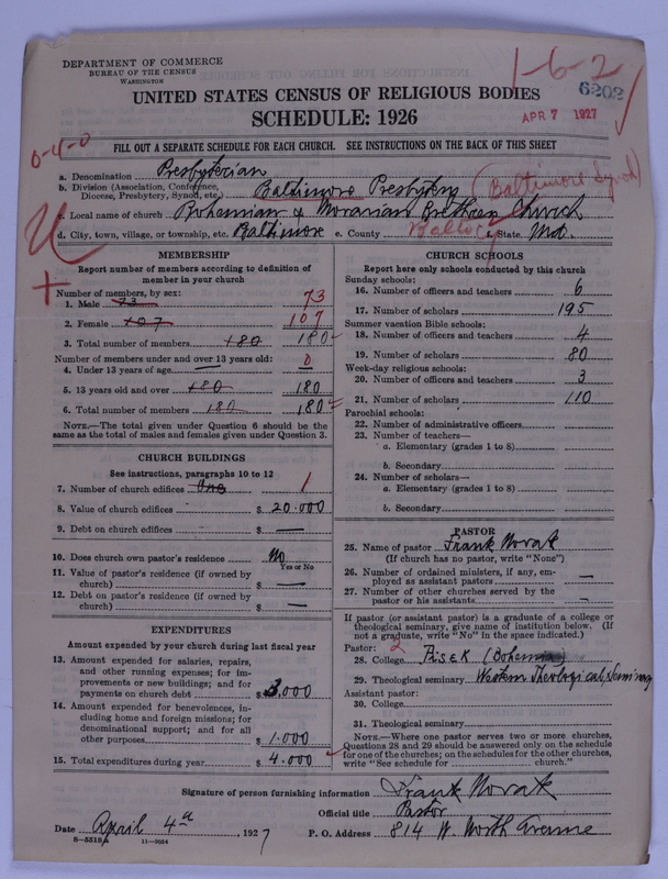 Scan of Presbyterian Church in the United States of America: 6202