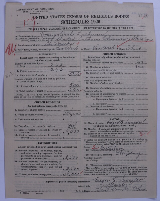 Scan of United Lutheran Church in America: 2142