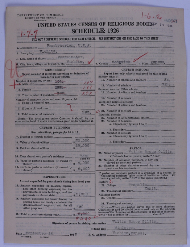Scan of Presbyterian Church in the United States of America: 6093