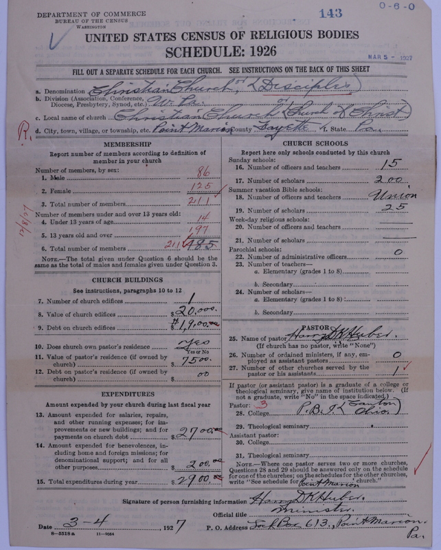 Scan of Disciples of Christ: 143