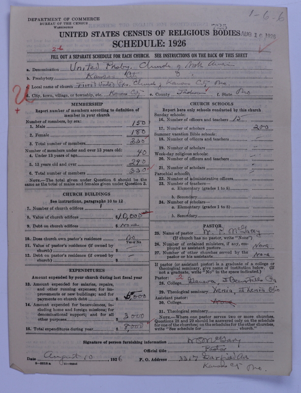 Scan of United Presbyterian Church of North America: 725