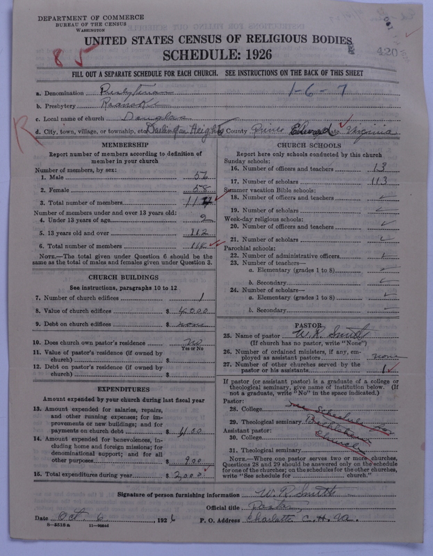 Scan of Presbyterian Church in the United States: 420
