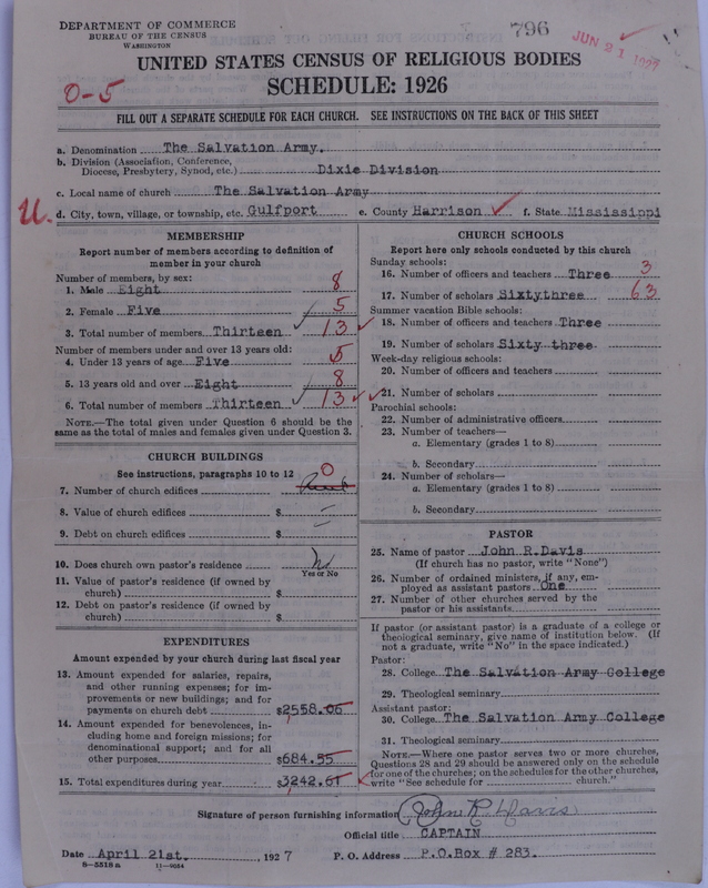 Scan of Salvation Army: 796