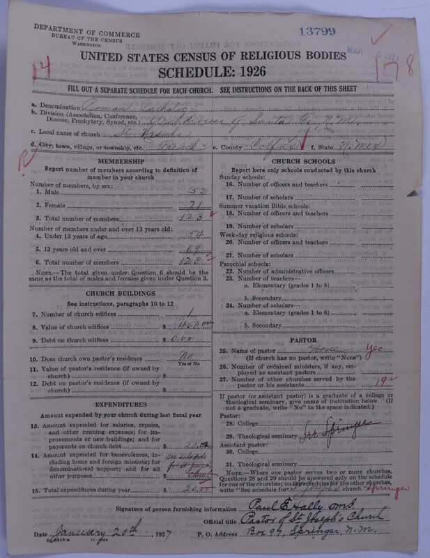 Scan of Roman Catholic Church: 13799