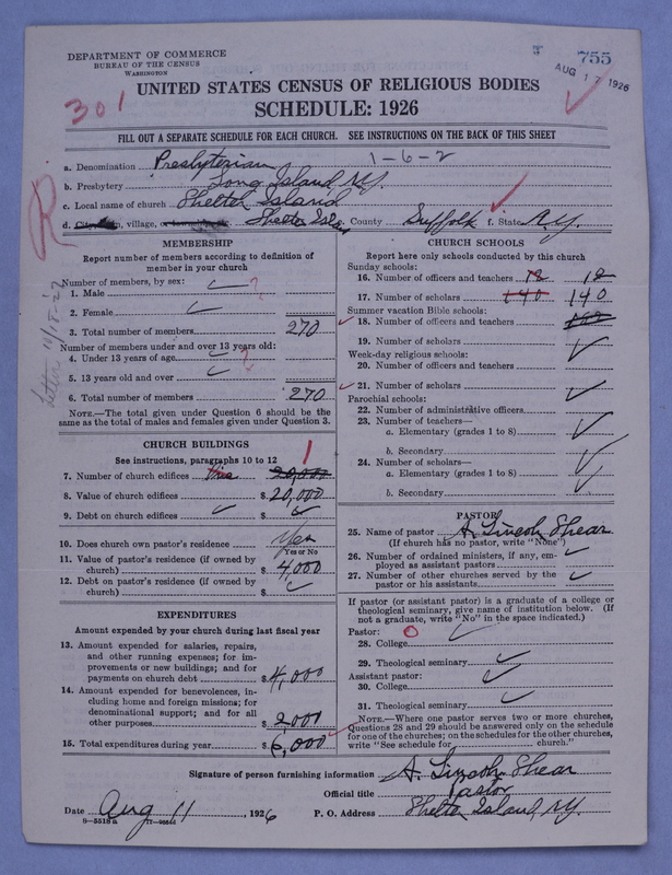 Scan of Presbyterian Church in the United States of America: 755