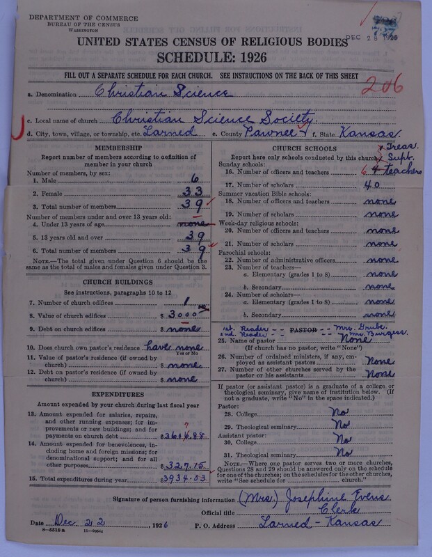 Scan of Church of Christ, Scientist: 727