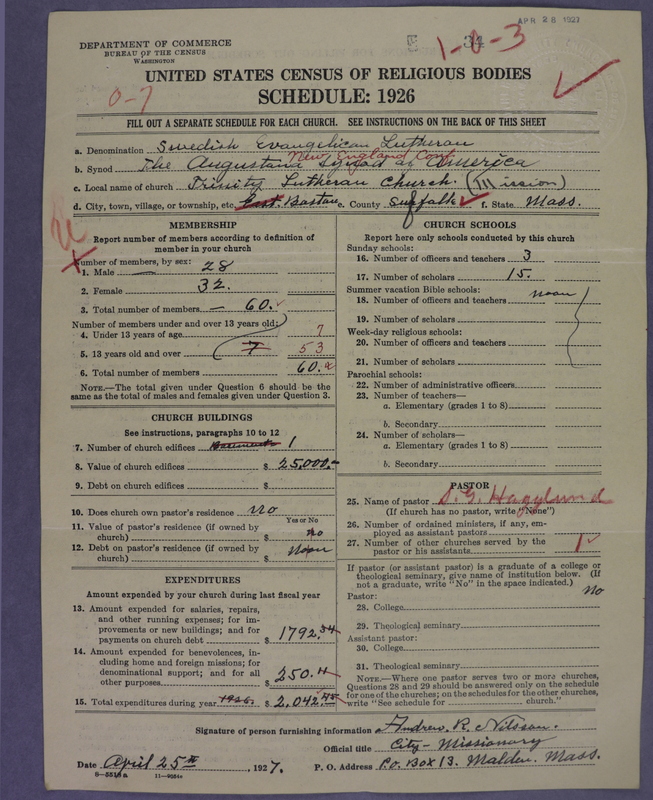 Scan of Evangelical Lutheran Augustana Synod of North America: 34