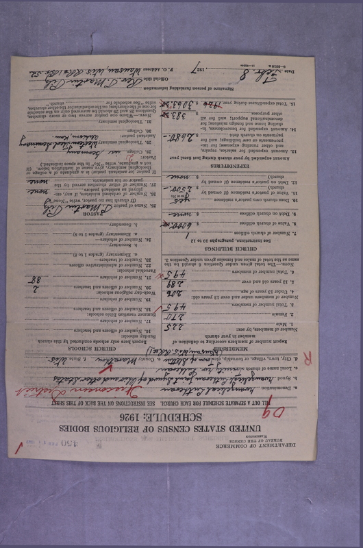 Scan of Synod of the Reformed Presbyterian Church of North America: 450