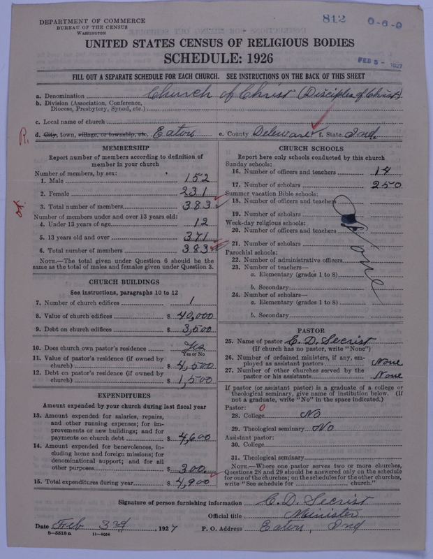 Scan of Disciples of Christ: 812