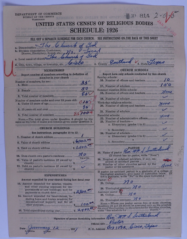 Scan of Church of God (Headquarters, Anderson, Ind.): 814