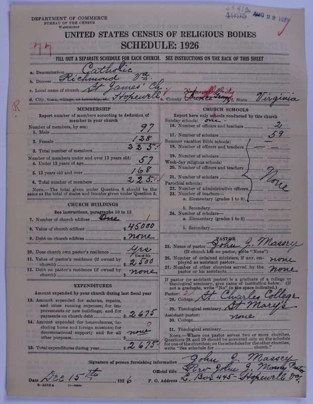 Scan of Roman Catholic Church: 4941a