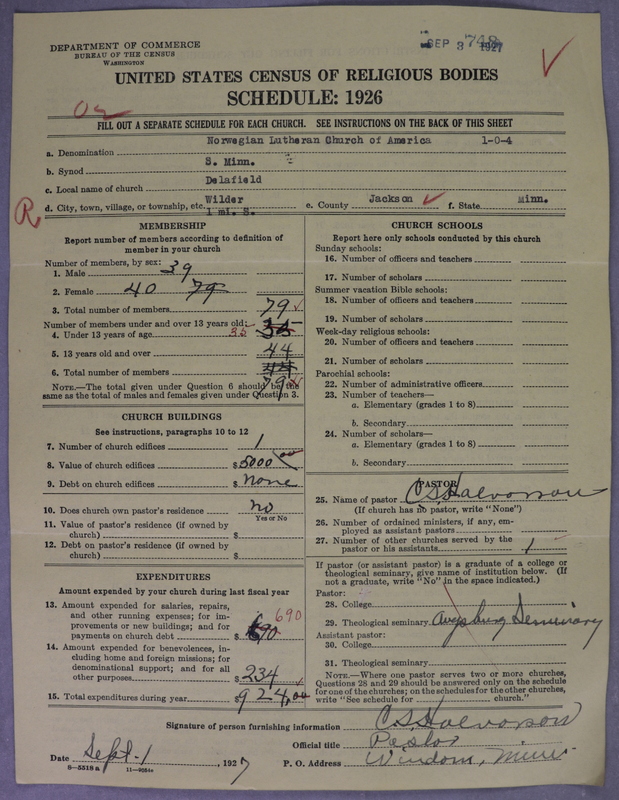 Scan of Norwegian Lutheran Church of America: 748