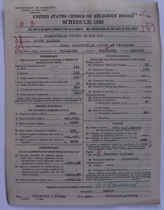 Scan of Presbyterian Church in the United States: 2516