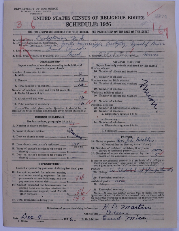 Scan of Presbyterian Church in the United States: 2774