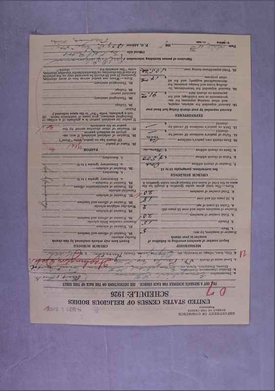 Scan of Synod of the Reformed Presbyterian Church of North America: 842