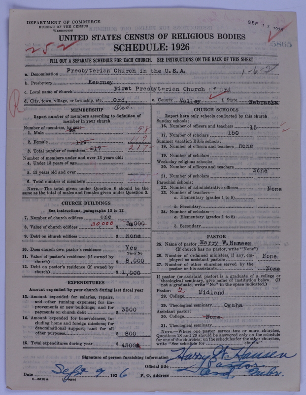 Scan of Presbyterian Church in the United States of America: 5865