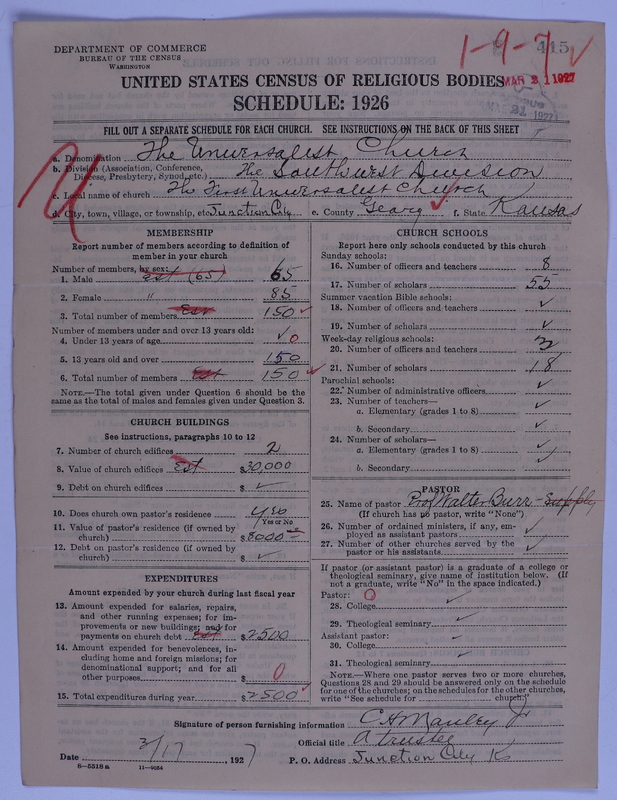 Scan of Universalist Church: 415