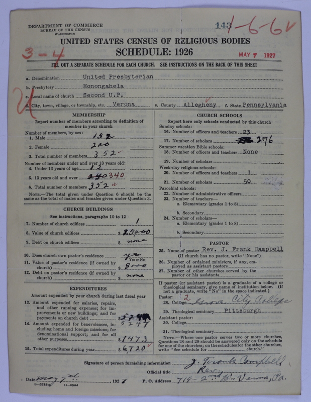 Scan of United Presbyterian Church of North America: 143