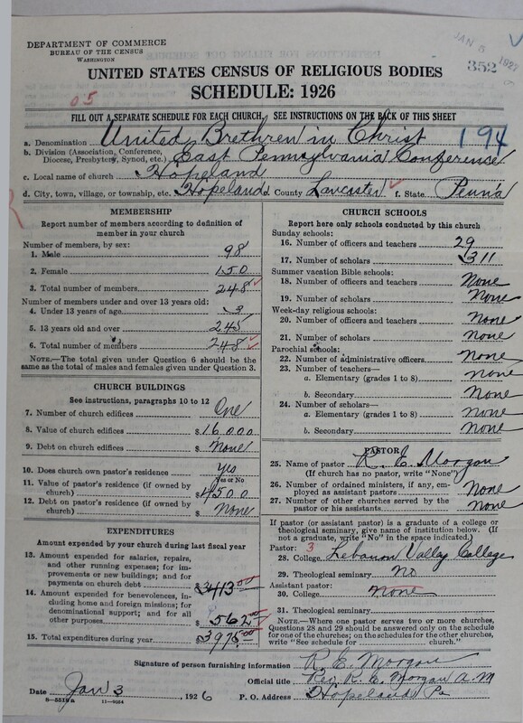Scan of Church of the United Brethren in Christ: 352
