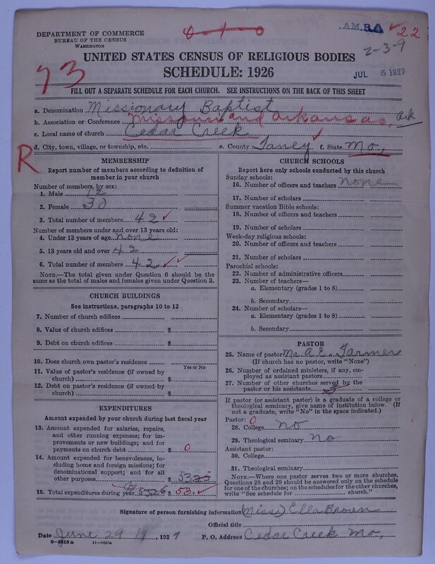 Scan of Landmark Baptist of America: 22