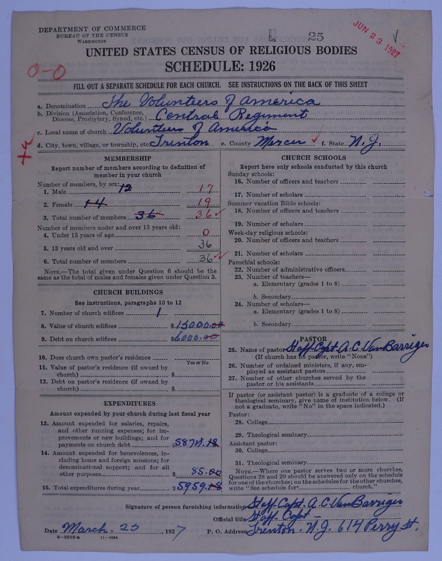 Scan of Volunteers of America: 25