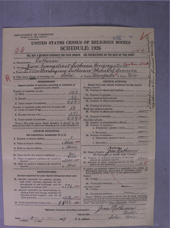 Scan of Norwegian Lutheran Church of America: 455