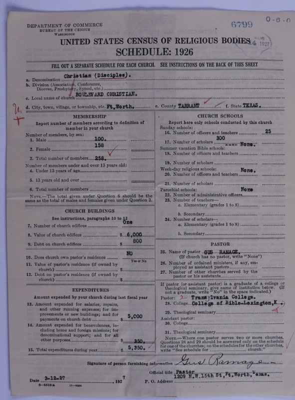 Scan of Disciples of Christ: 6799